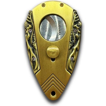 bek tobacco Bek Tobacco Guevara Gold Taşlı Kelebak Model Puro Kesici (60 Fiyatı