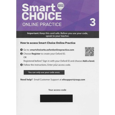 Oxford University Press Smart Choice Level 3 Student Book Kitabı