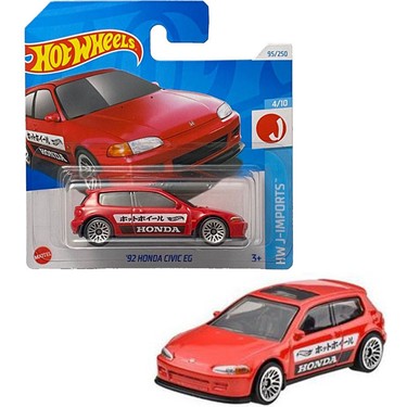 Hot Wheels 92 Honda Civic Eg 1 64 2024 Serisi Fiyat