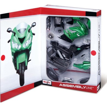 Maisto Kawasaki Ninja ZX-14R Model Kit Motosiklet 1/12 39197 Fiyatı