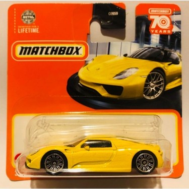 Matchbox Lifetime Serisi Porsche 918 Spyder 1:64 Ölçekli Fiyatı