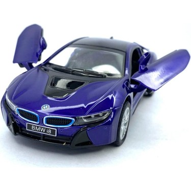 Kinsmart Bmw I8 - Çek Bırak 5inch. Lisanslı Model Araba, Fiyatı