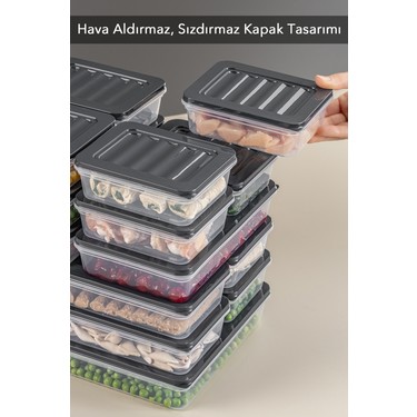 Meleni Home 15'li Buzdolabı Organizer Mikrodalga ve Difrize Fiyatı