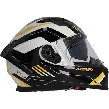 Acerbis X-Way Graphıc Kask Siyah Sarı Fiyatı - Taksit Seçenekleri