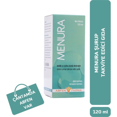 Abfen Farma Menura Bitkisel Şurup 120 ml Fiyatı