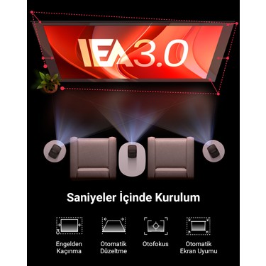 Anker Nebula Mars 3 Air Akıllı Taşınabilir Projeksiyon Fiyatı