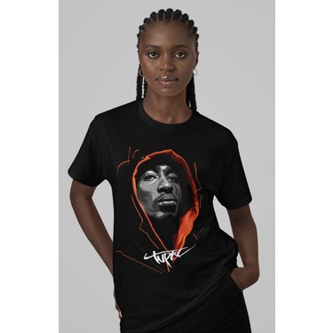 Fuddy Moda Tupac Shakur Bask l T Shirt Unisex 2pac Rap Fiyat