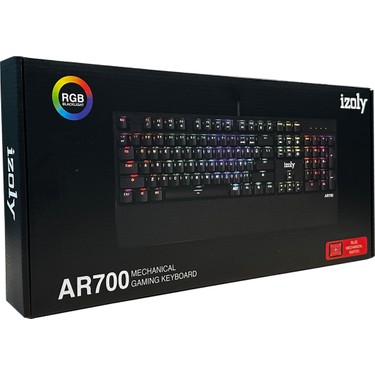 İzoly Andromeda K500 RGB Blue Switch Mekanik Q Profesyonel Fiyatı