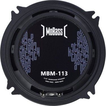 Mobass 13 cm 80W Mıdrange MBM-113 Fiyatı - Taksit Seçenekleri