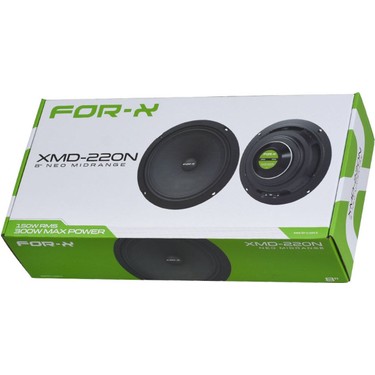 For-X 20 cm 300W Neodium Midrange Oto Hoparlör XMD-220 N Fiyatı