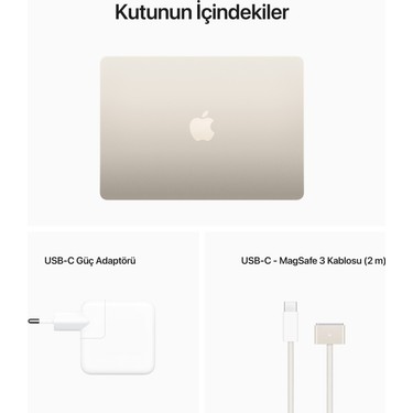 Apple MacBook Air M2 Çip 8GB 512GB SSD macOS 13 Taşınabilir Fiyatı