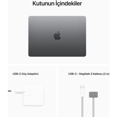Apple MacBook Air M2 8GB 512GB SSD macOS 13 Taşınabilir Fiyatı