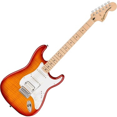 Squier Affinity Stratocaster FMT HSS Akçaağaç Klavye Sienna Fiyatı