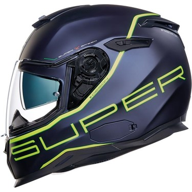 Nexx SX.100 Superspeed Mat Mavi-Yesıl Kask Fiyatı