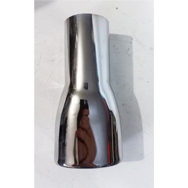 Egzozcum 51 mm Yassı Sessiz Nikelaj Egzoz Eksoz Ucu Tekli Fiyatı