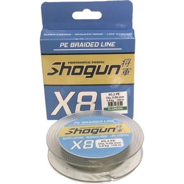 Shogun 8x 150 mt 0,13MM Ip Misina Dark Green Fiyatı