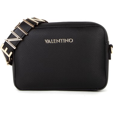 Valentino Siyah Kadın 6X23X16 cm Çapraz Çanta VBS5A809550 Fiyatı