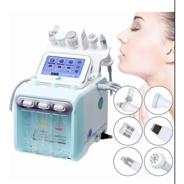 Hydra-one セット Hydrafacial LED Terapi Hydra Facial 7 1 &büyük Metal Vakum Fiyatı