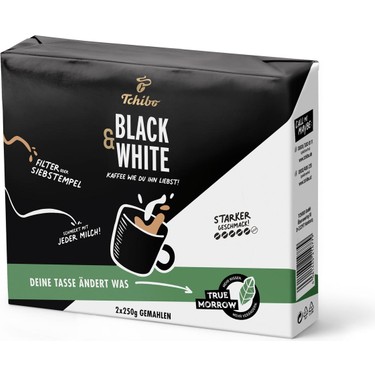 Tchibo Black'n White Öğütülmüş Filtre Kahve 2 x 250 gr Fiyatı
