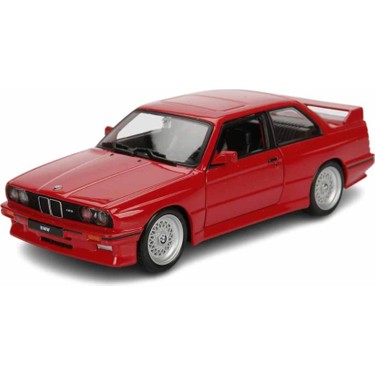 Bburago BMW M3 1988 Model Araba 1:24 Ölçekli Metal Yapı ile Fiyatı