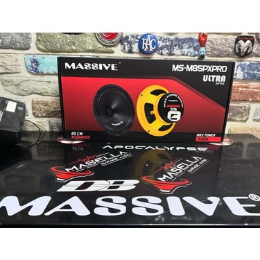 Massive M85PXPRO Ultra Serisi Yenilenen Güç 500WATT 200RMS Fiyatı