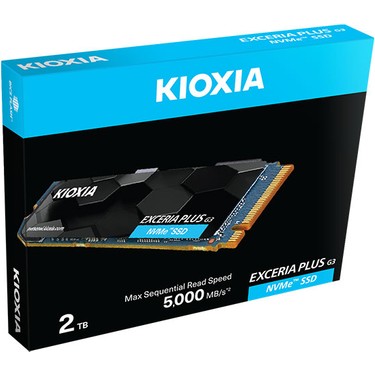 Kioxia 2TB Exceria Plus G3 LSD10Z002TG8 Gen4 5000-3900MB-sn Fiyatı