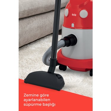 Evia tufan 20 Litre Geniş Hazneli 2200 Watt Islak Kuru Toz Fiyatı