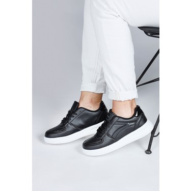 Jump 28063 Siyah - Beyaz Kadın Sneaker Günlük Spor Ayakkabı Fiyatı