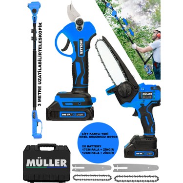 新品　YAMADAYA 2セット Müller Germany 999 Vf 20 Ah Çift Kartlı 2 Akülü Şarjlı Ağaç Fiyatı