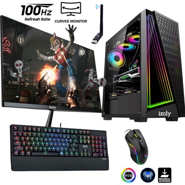 İzoly Nemesis i5-10400F 16GB 512GB RX 550 4GB DDR5 24 Fiyatı