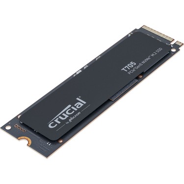 内蔵型SSD crucial T705 2TB PCIe Gen5 NVMe SSD Crucial T705 2TB PCIe Gen5 NVMe M.2 SSD (14500-12700 MBs) Fiyatı