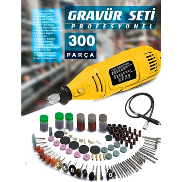 Proxtech Prox Çok Amaçlı Devir Ayarli 300 Parça Hobi Gravür Fiyatı