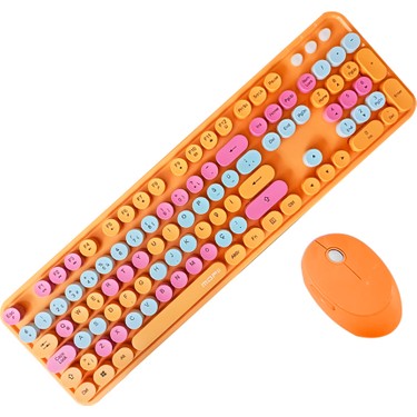 Microcase Mofii Sweet Serisi Renkli Kablosuz Klavye Mouse Fiyatı