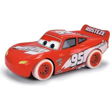 ミニカー jada toys Cars Lightning McQueen Jada Disney Pixar Cars Glow Racers Lightning Mcqueen 1/24 Fiyatı