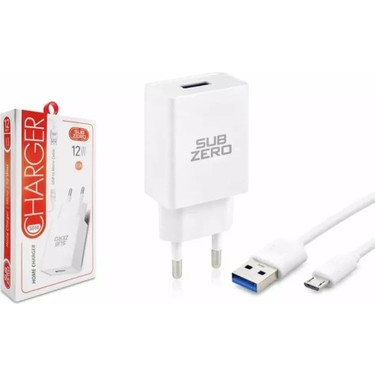 Subzero SG58 12W 2.4A Micro Ev Şarj Aleti Fiyatı