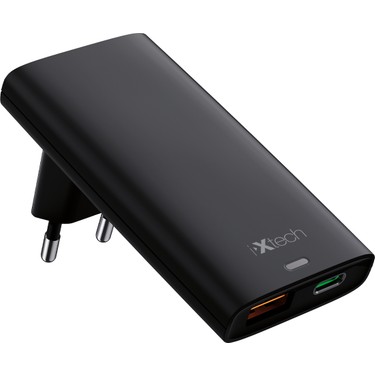 İXtech Ix-Hc8 65W Type-C ve USB Çift Port Ultra Ince Seyahat Fiyatı