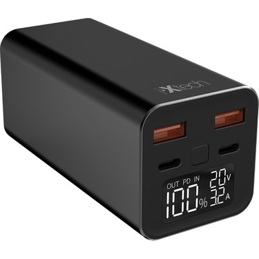 IX-PB031 20.000 Mah 65W LCD Göstergeli Powerbank Taşınabilir Fiyatı