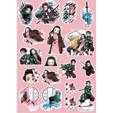 Offers Demon slayer 18 stickers