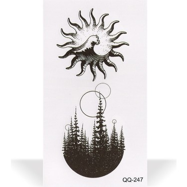 Dalga Dövmesi Mini Tattoo ...