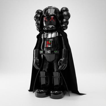 Kaws Darth Vader Stormtrooper 20CM Siyah Figür Kaws Fiyatı