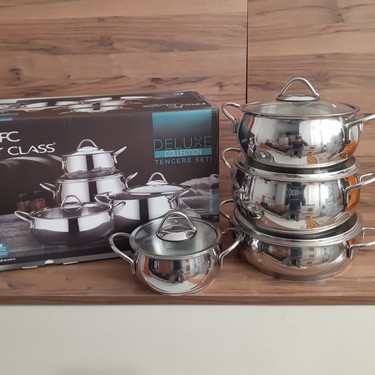 First Class Delux 8 Prç Çelik Set Fiyatı - Taksit Seçenekleri