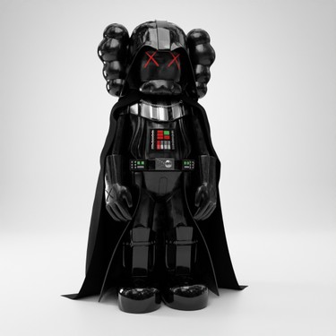 Cnqr Kaws Darth Vader Figür Kaws Boyalı Figür Kaws Starwars Fiyatı