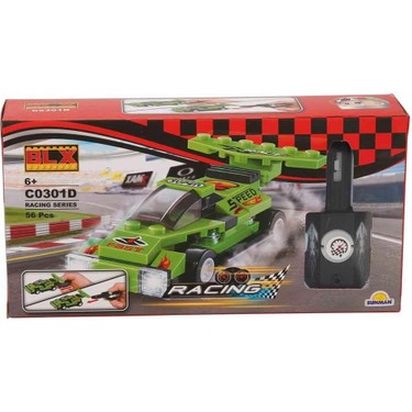 Sunman Blx Racing Yarış Arabası Yapı Seti C0301A 92779 Yeşil Fiyatı