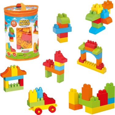 Dede Multi Blocks 62 Parça 01253 Fiyatı - Taksit Seçenekleri