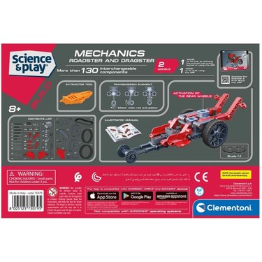 Clementoni Mekanik Laboratuvarı Roadstar ve Dragstar 75079 Fiyatı