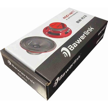 Bawerlink 16 cm Midrange Çifti 800 Wat 400 Rms Orjinal Fiyatı