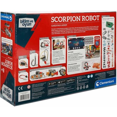 Clementoni Robotik Laboratuvarı Scorpion Robot 64331 Fiyatı