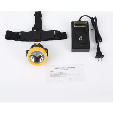 Xiyu Shop Sarı Bklx LED Pil Madenci Madencilik Kap Lambası Fiyatı
