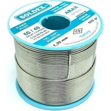 Soldex Sn60 Pb40 Arax Lehim Teli - 1.3mm 500gr Fiyatı