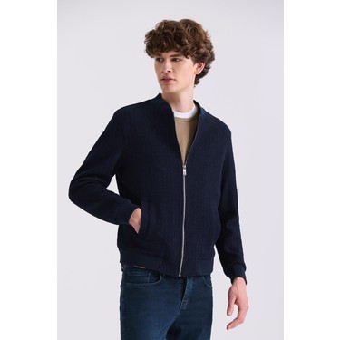 Jakamen Koyu Lacivert Regular Fit Mono Yaka Mevsimlik Mont Fiyatı